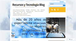 Desktop Screenshot of blogrecursosytecnologia.com