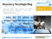 Tablet Screenshot of blogrecursosytecnologia.com
